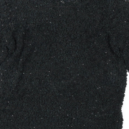 VERO MODA Womens Black   Pullover Jumper Size XL