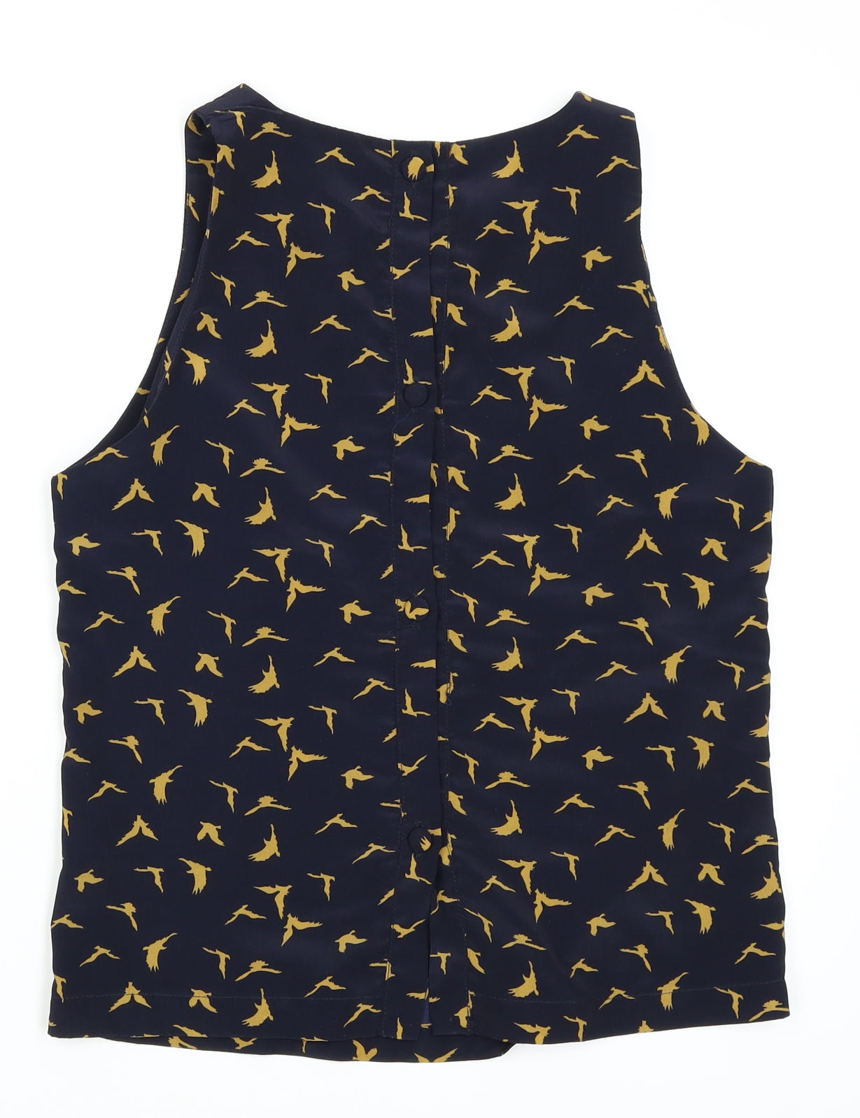 Glamorous Womens Blue Polka Dot  Camisole T-Shirt Size 10