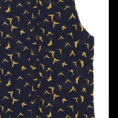 Glamorous Womens Blue Polka Dot  Camisole T-Shirt Size 10