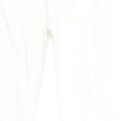 Denim & Co. Womens White   Jegging Jeans Size 8