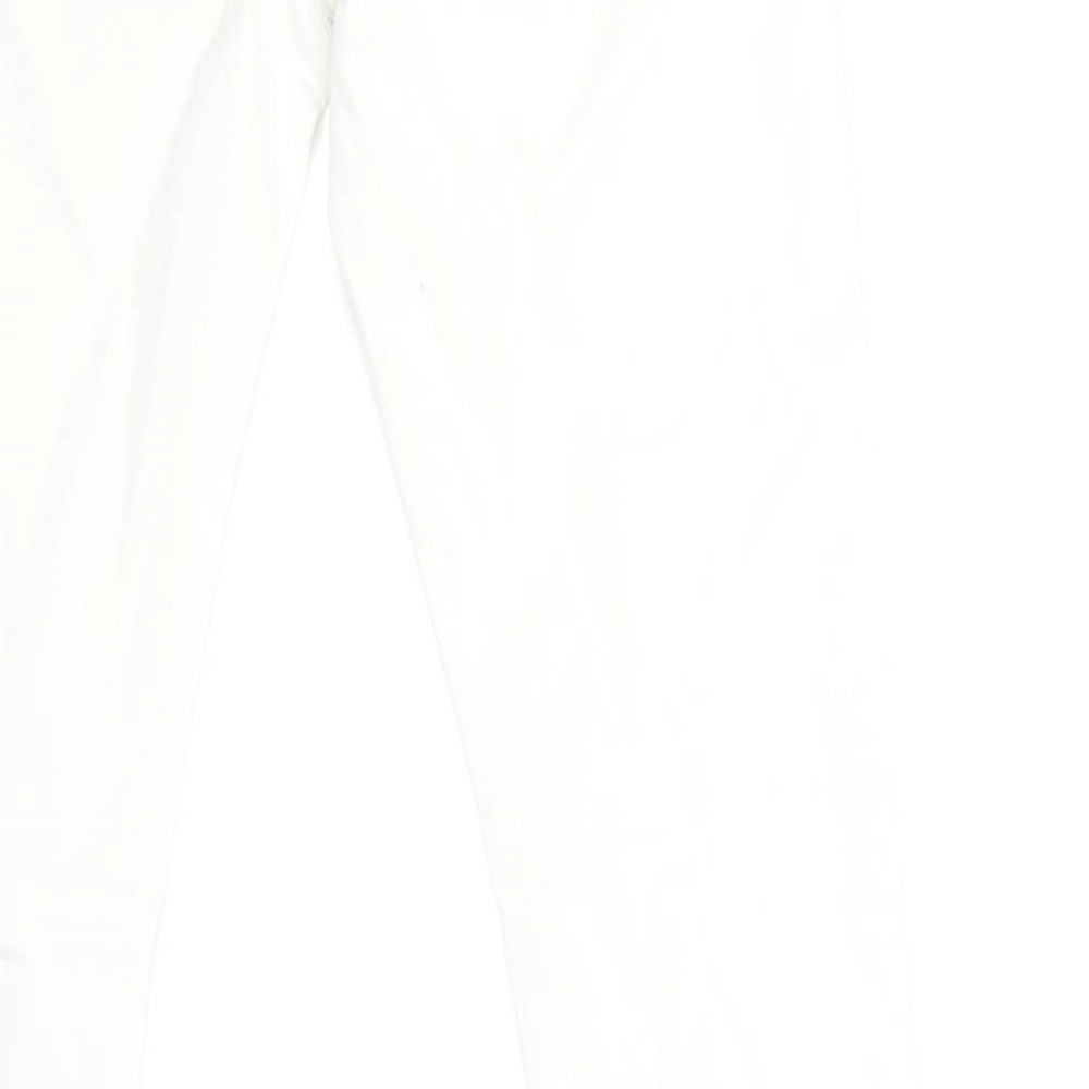 Denim & Co. Womens White   Jegging Jeans Size 8