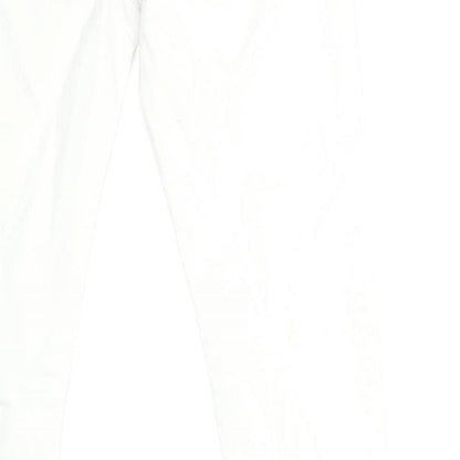Denim & Co. Womens White   Jegging Jeans Size 8