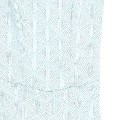 Atmospherre Womens Blue Argyle/Diamond  Bodycon  Size 6