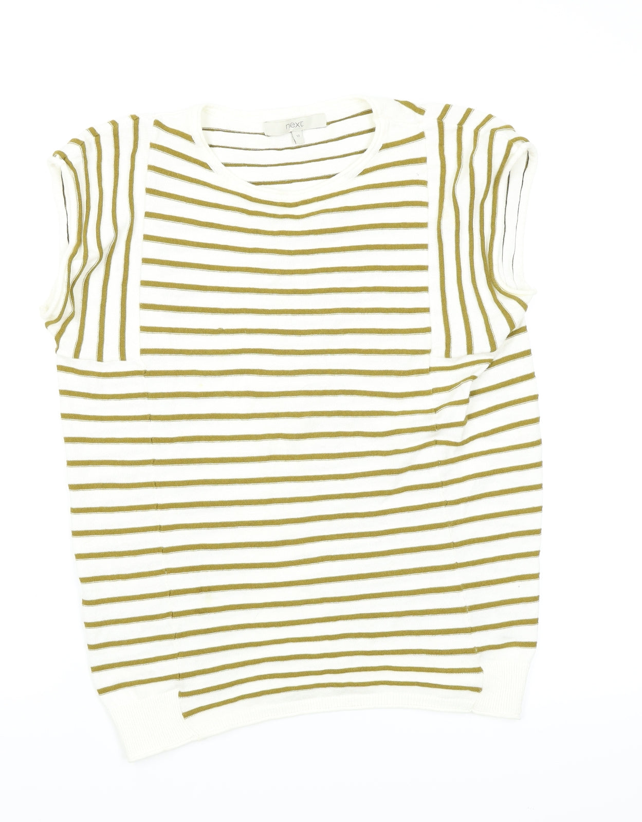 Womens UK Size 10 NEXT Multicoloured Basic T-Shirt