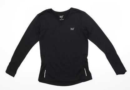 361 Mens Black   Pullover Jumper Size S