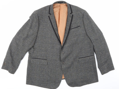 Mens UK Size  Preworn Big & Tall Beige Suit Jacket