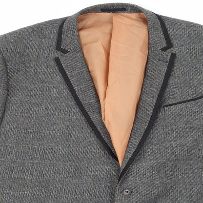 Mens UK Size  Preworn Big & Tall Beige Suit Jacket