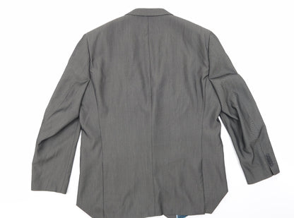 Jacamo Mens Grey   Jacket Suit Jacket