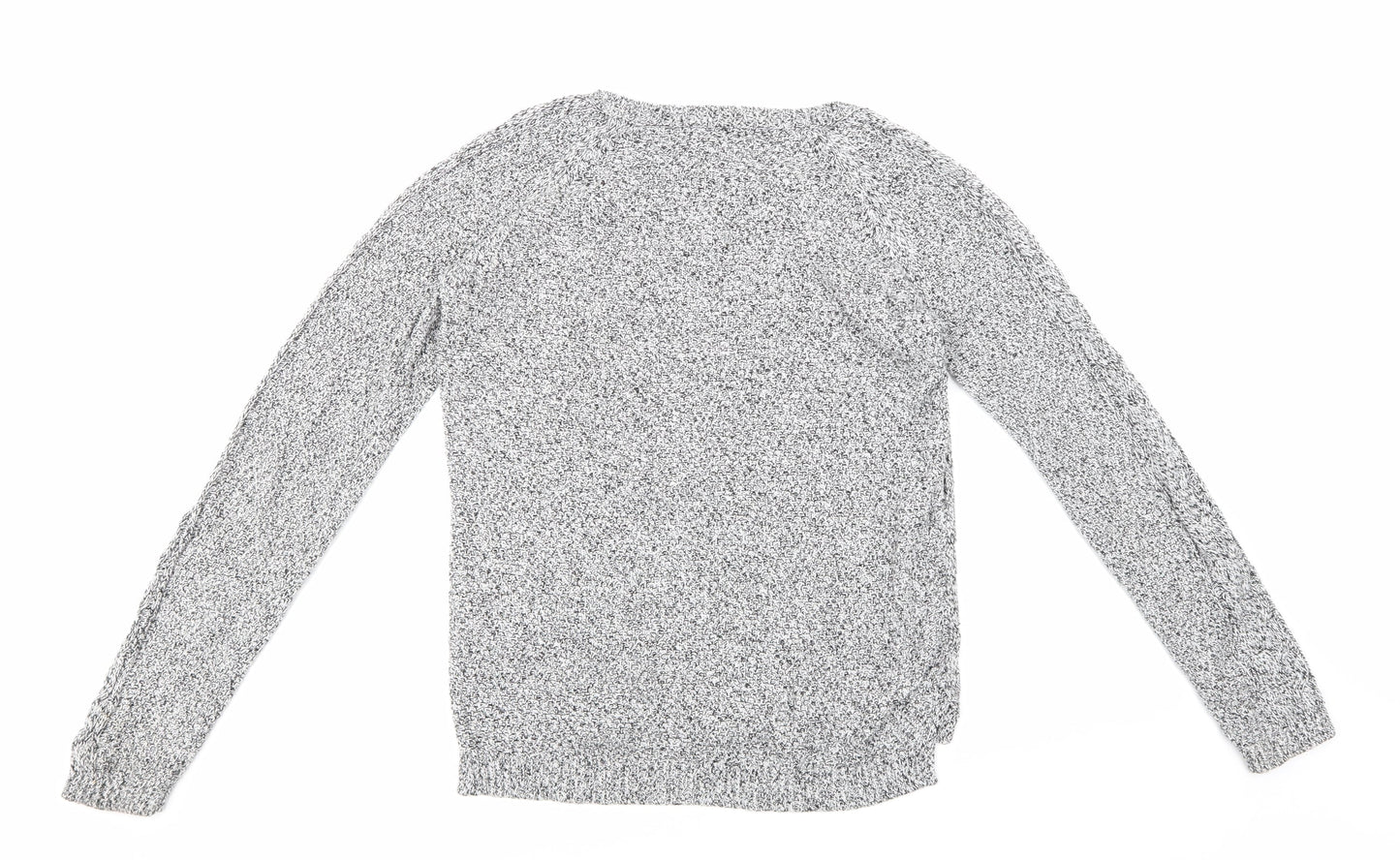 Stradavarius Mens Grey   Pullover Jumper Size S