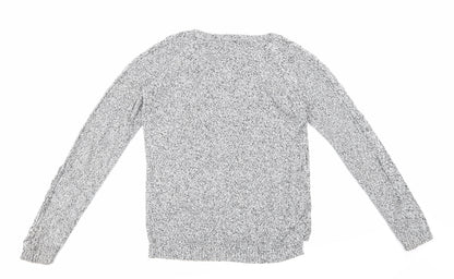 Stradavarius Mens Grey   Pullover Jumper Size S