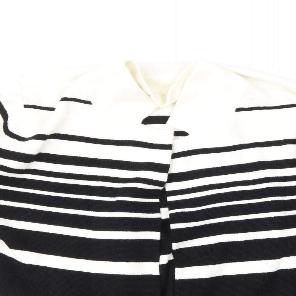 Arista Womens Multicoloured Striped  Cardigan Jumper Size 12