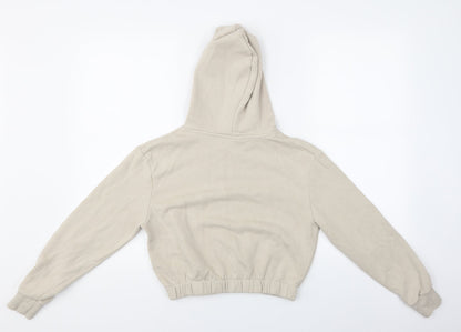 H&M Girls Beige   Pullover Hoodie Size 10-11 Years