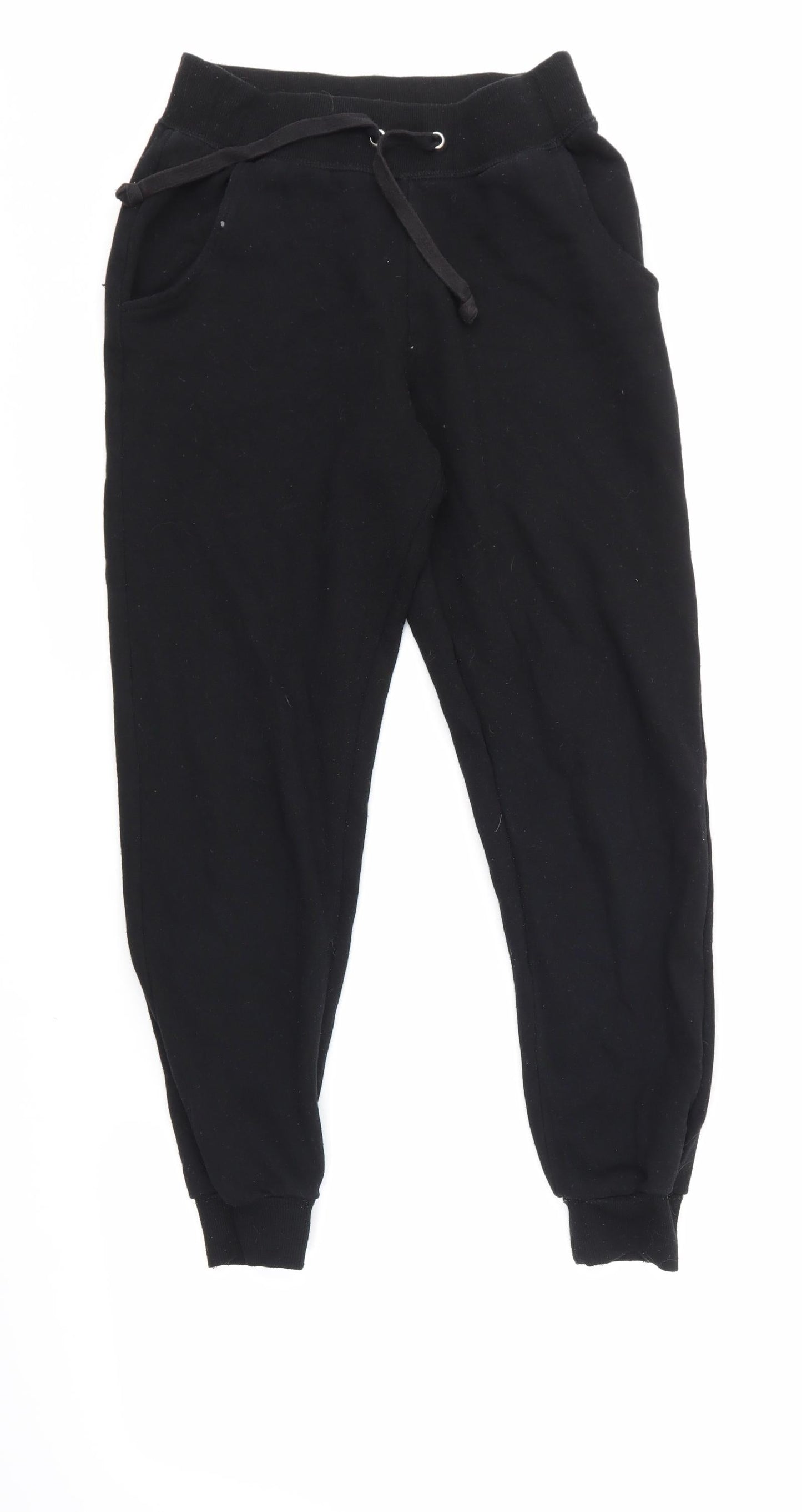 New Look Womens Black   Sweatpants Trousers Size 8 L26 in
