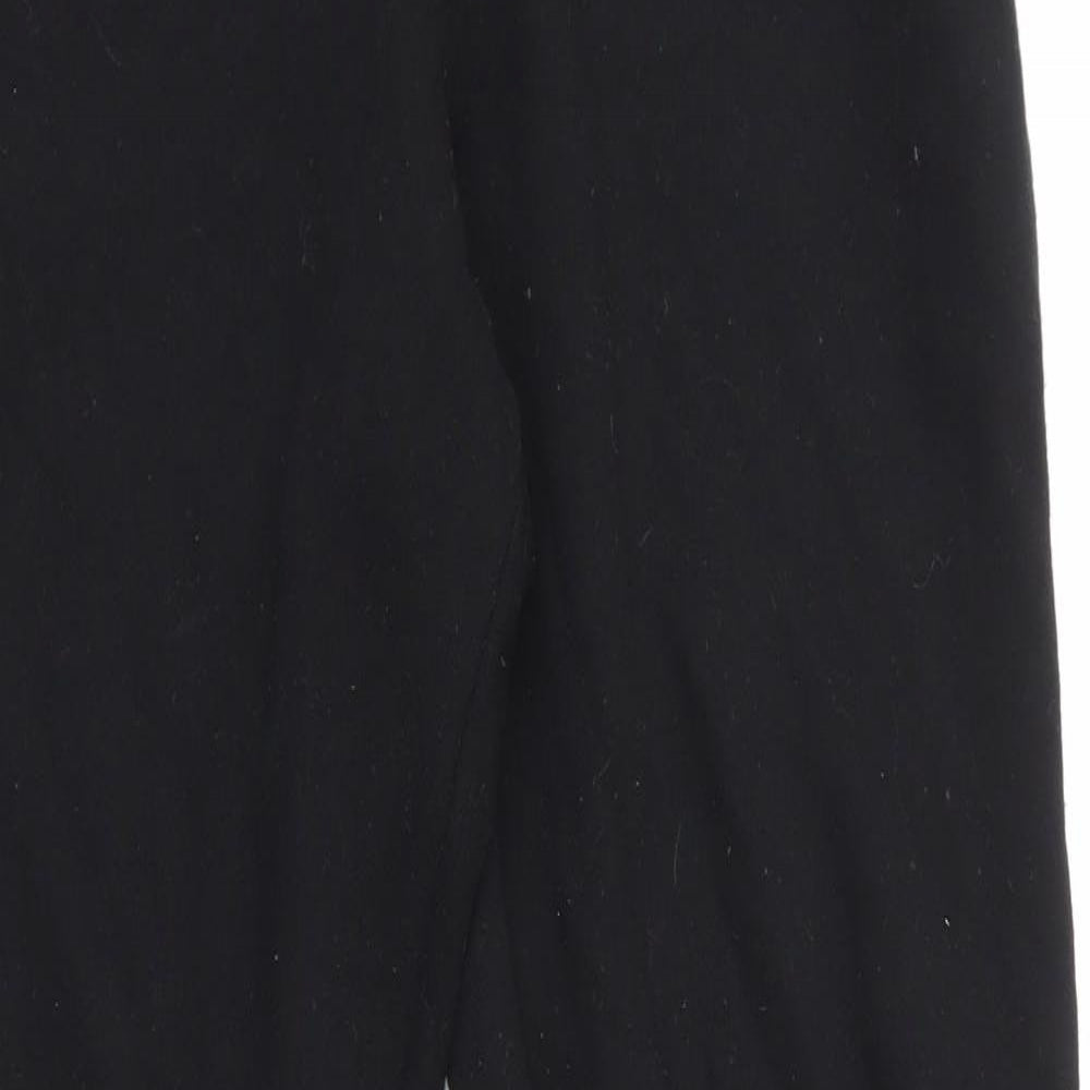 New Look Womens Black   Sweatpants Trousers Size 8 L26 in