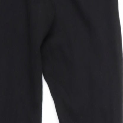 New Look Womens Black   Sweatpants Trousers Size 8 L26 in