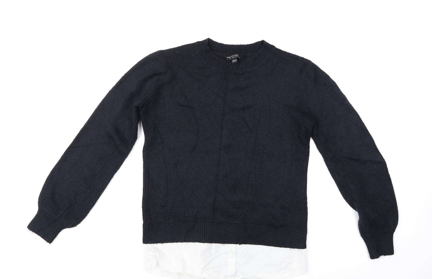 Dorothy Perkins Womens Black   Pullover Jumper Size 8