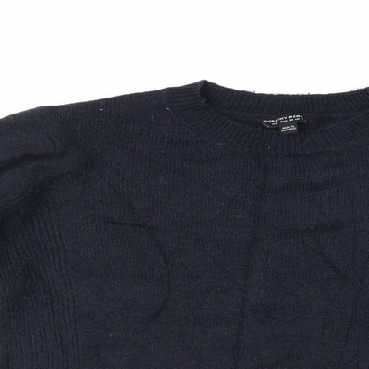 Dorothy Perkins Womens Black   Pullover Jumper Size 8