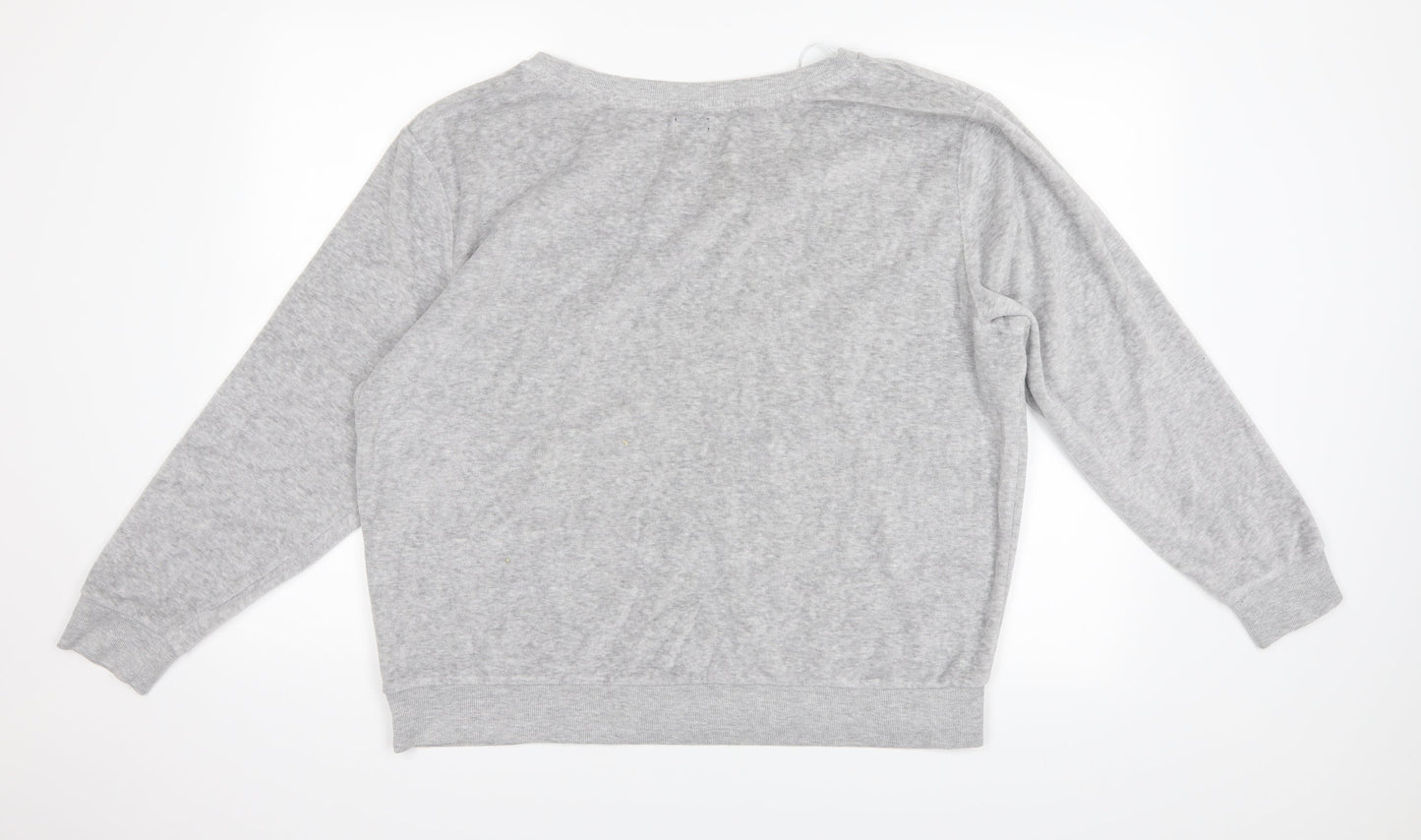 Love to lounge Womens Grey   Pullover Jumper Size XL