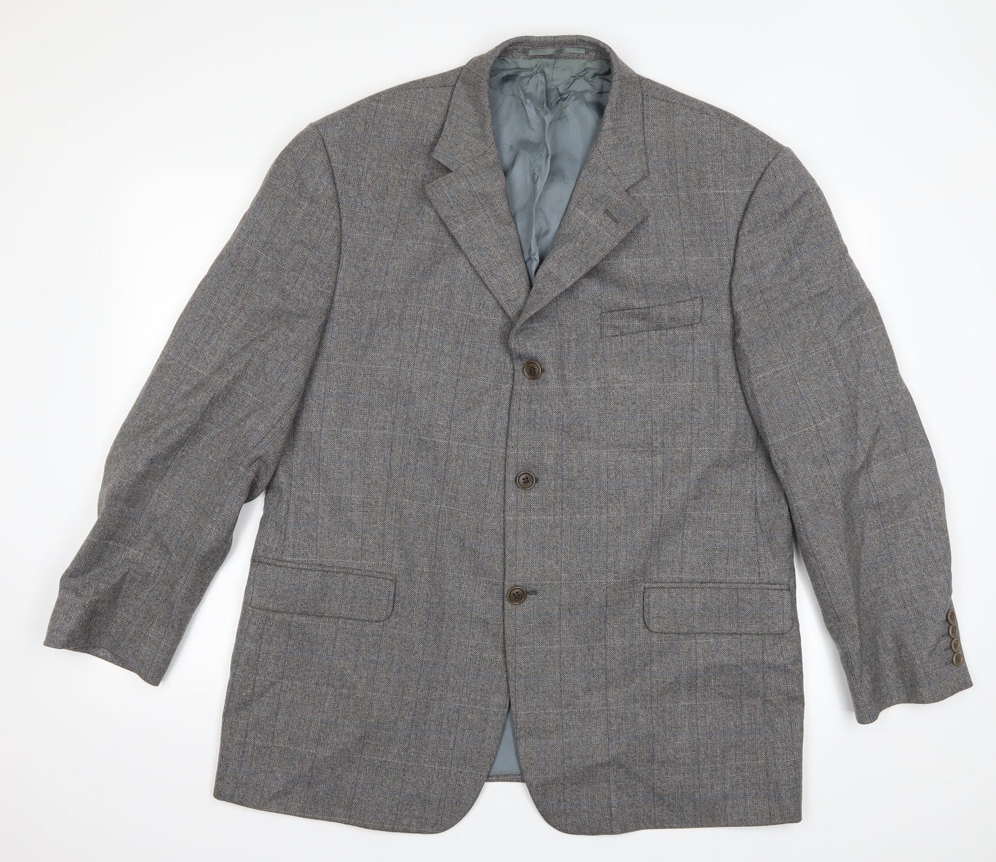Mens UK Size M Marks and Spencer Regular Grey Suit Jacket