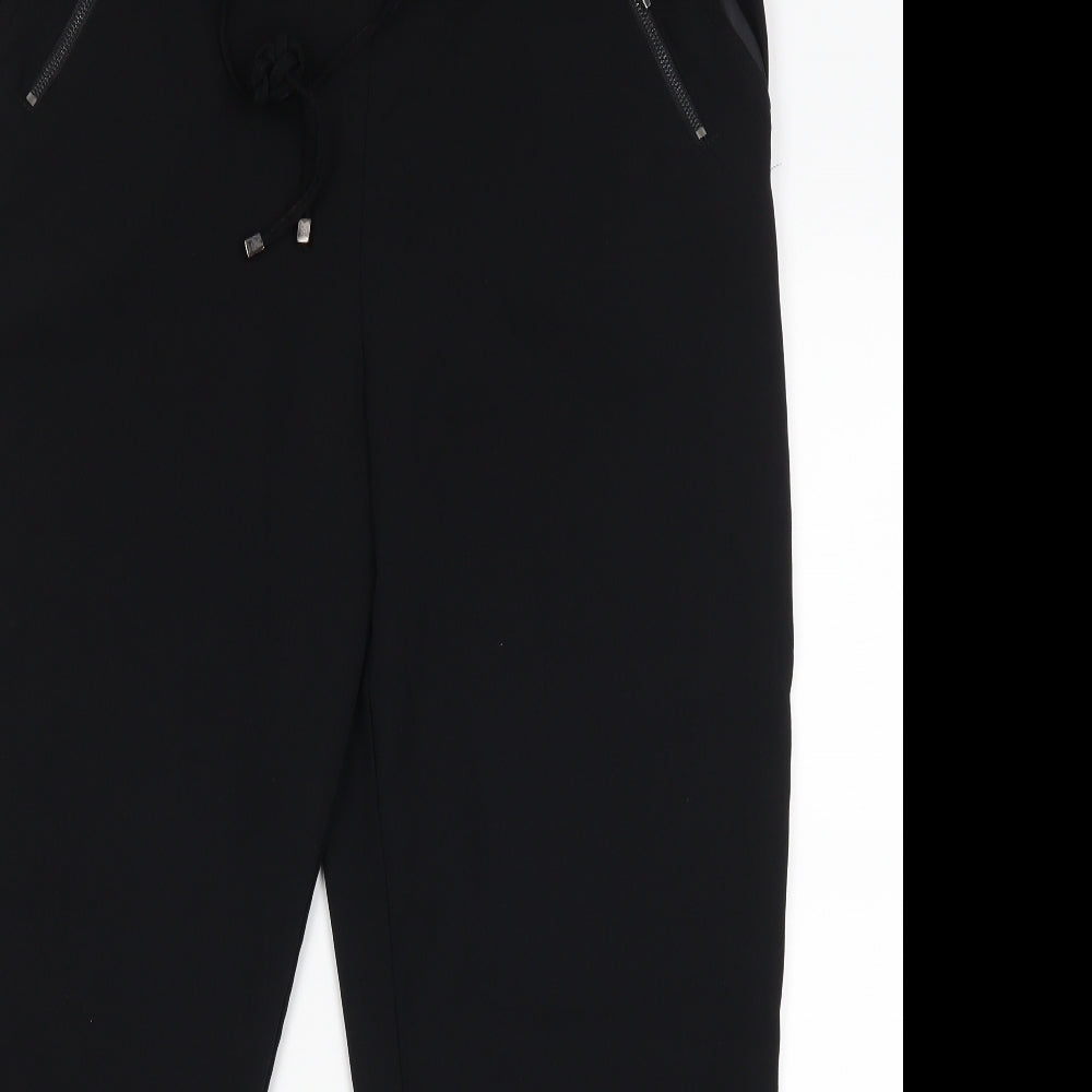 Bonmarché Womens Black   Sweatpants Trousers Size 12 L26 in