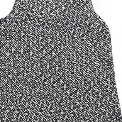 Primark Womens Black Polka Dot  Basic Blouse Size 4