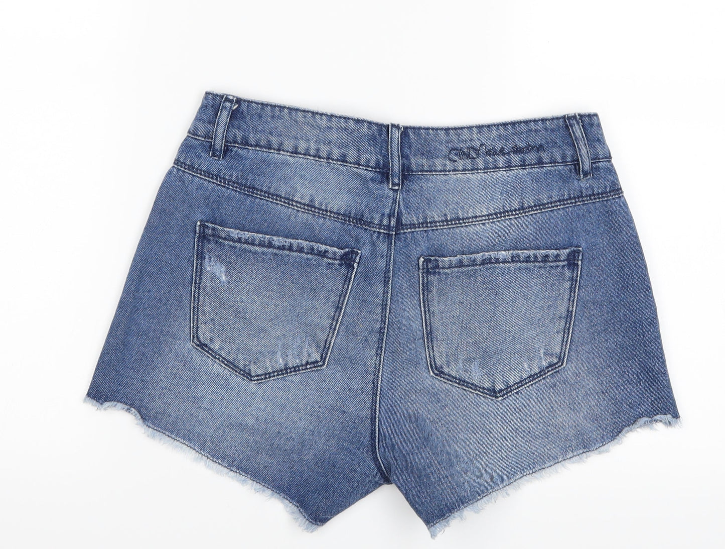 Only Womens Blue   Cut-Off Shorts Size 26