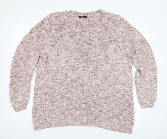 BM Womens Pink   Pullover Jumper Size XL