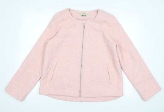 Papaya Womens Pink   Jacket Coat Size 14