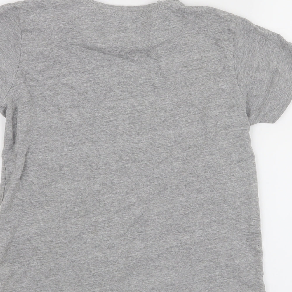 Primark Boys Grey   Basic T-Shirt Size 9-10 Years