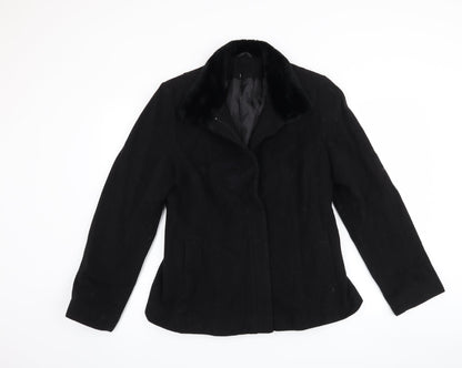 Principles Womens Black   Jacket Coat Size 12