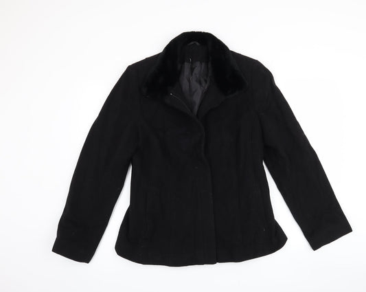 Principles Womens Black   Jacket Coat Size 12