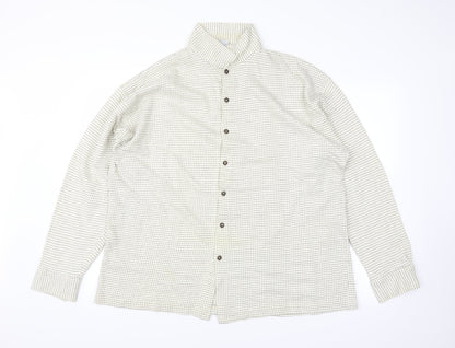 Mens UK Collar Size L Le Shark Smart White  Dress Shirt