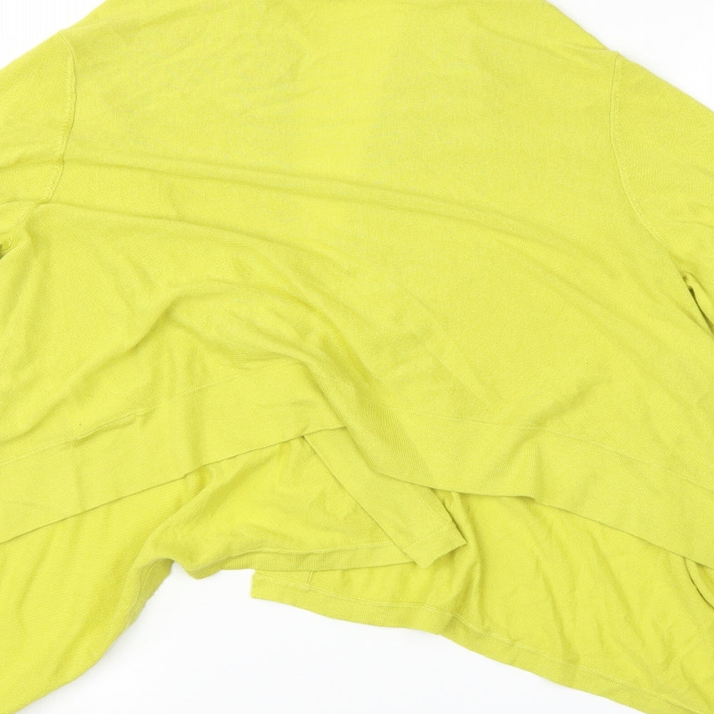 Precis Womens Yellow   Cardigan Jumper Size L