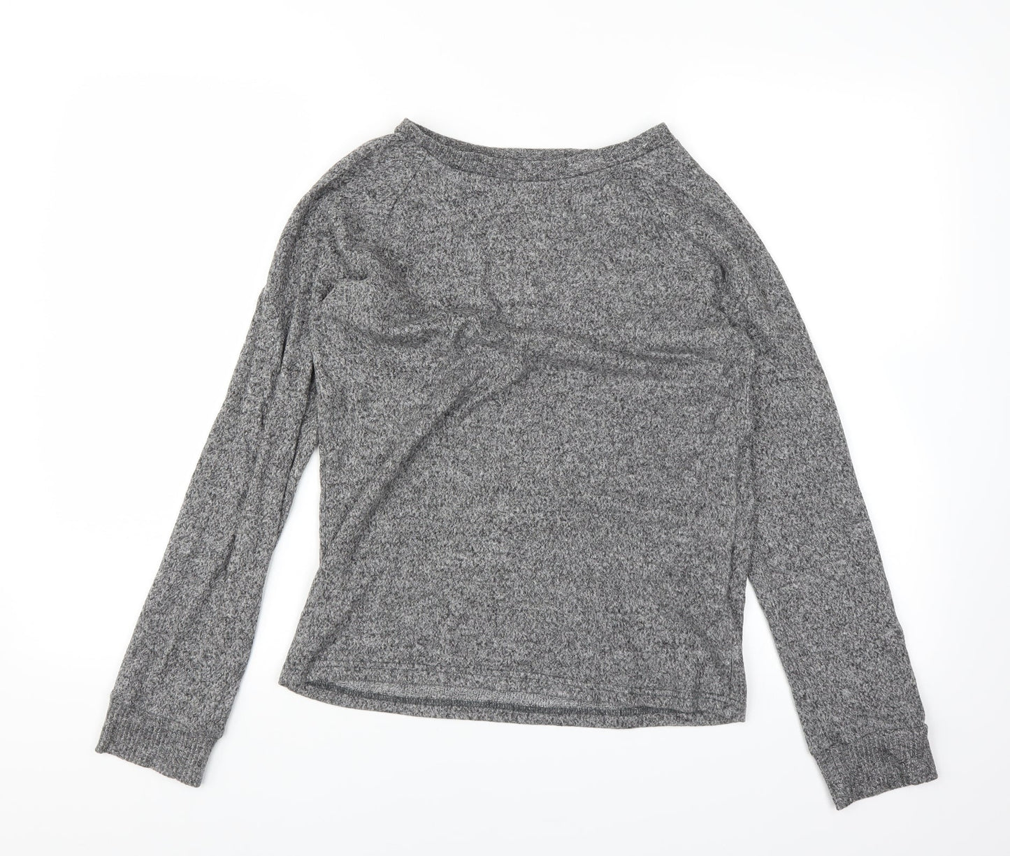 Womens UK Size XS Love to lounge Grey Basic T-Shirt
