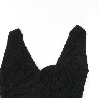 New Look Womens Black   Pullover Jumper Size S