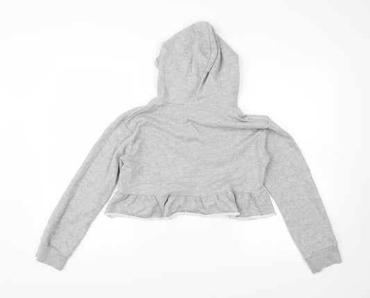 PRETTYLITTLETHING Womens Grey   Pullover Jumper Size 10