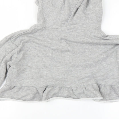 PRETTYLITTLETHING Womens Grey   Pullover Jumper Size 10