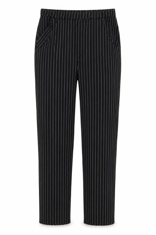 Womens UK Size 10 PRETTYLITTLETHING Regular Fit  Black Trousers