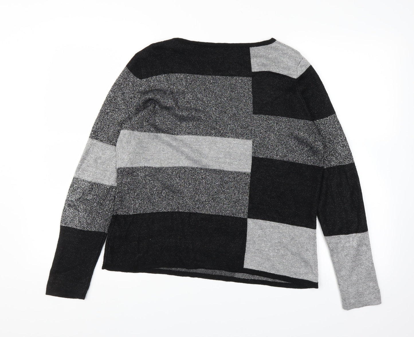 anna rose Womens Grey   Pullover Jumper Size M