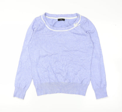 M&Co Womens Blue   Pullover Jumper Size 12