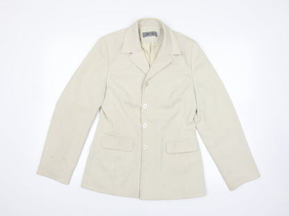 ameranto Womens White   Jacket  Size 10