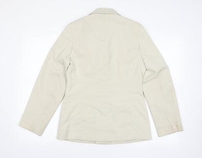 ameranto Womens White   Jacket  Size 10