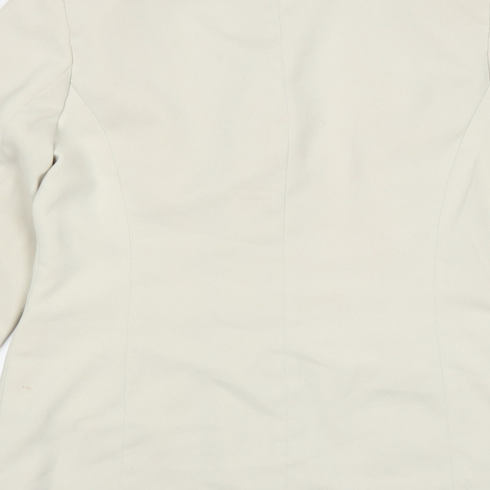 ameranto Womens White   Jacket  Size 10