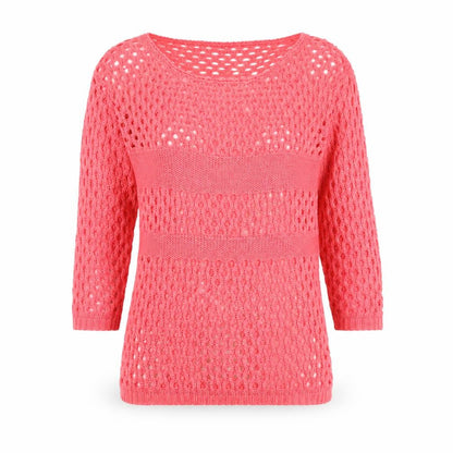 Marble Womens Pink   Pullover Jumper Size XS