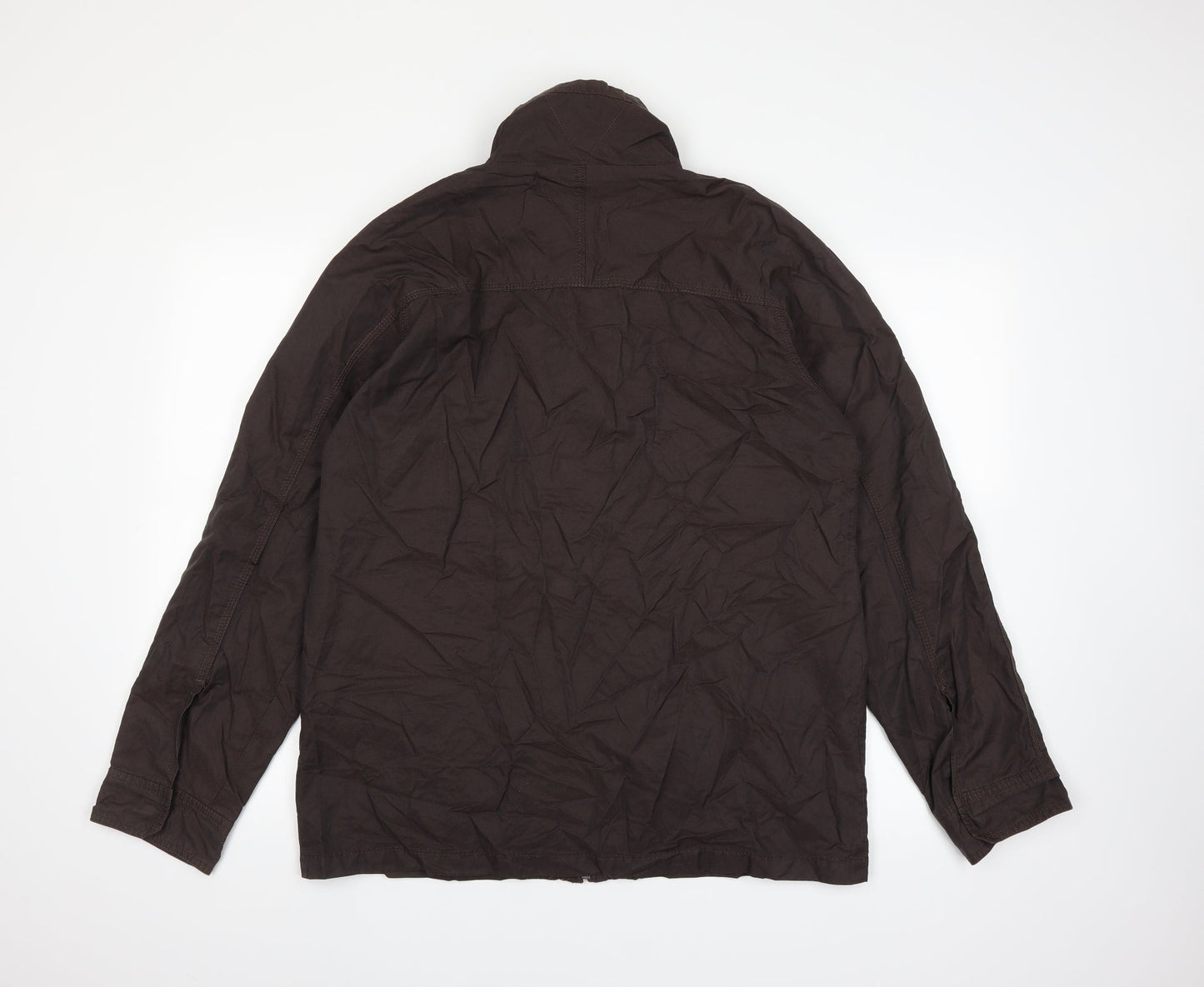 Mens UK Size M Taylor & Wright Brown Pea Coat