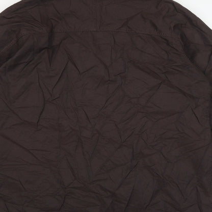 Mens UK Size M Taylor & Wright Brown Pea Coat