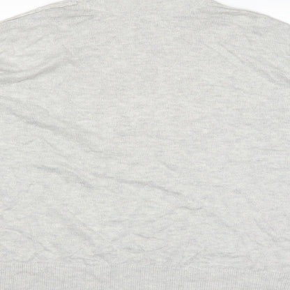 H&M Womens Grey   Pullover Jumper Size M
