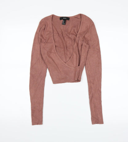 FOREVER 21 Womens Pink   Basic T-Shirt Size M