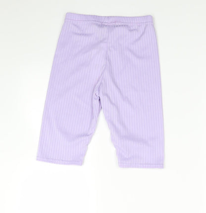 I SAW IT FIRST Womens Purple   Biker Shorts Size 6