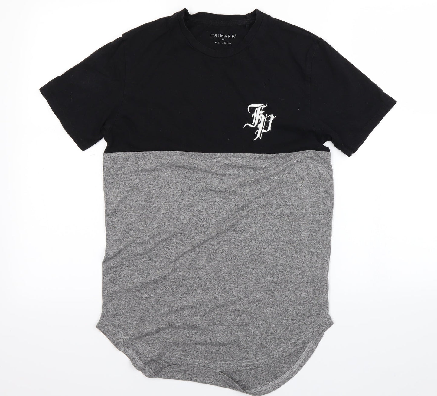 Primark Mens Grey    T-Shirt Size XS